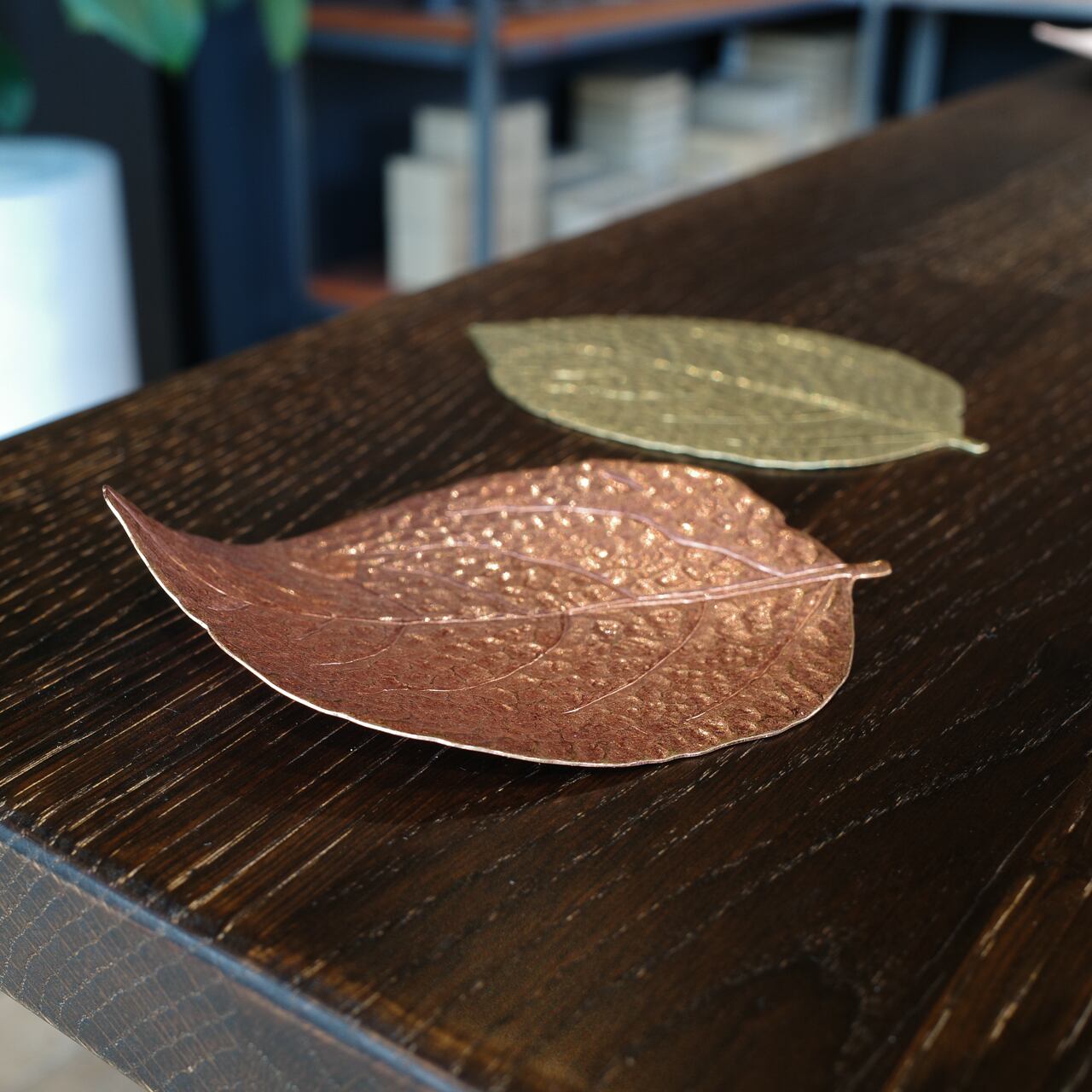 《真鍮の木の葉のトレイ》LEAF PLATE（BRASS） | PICUS