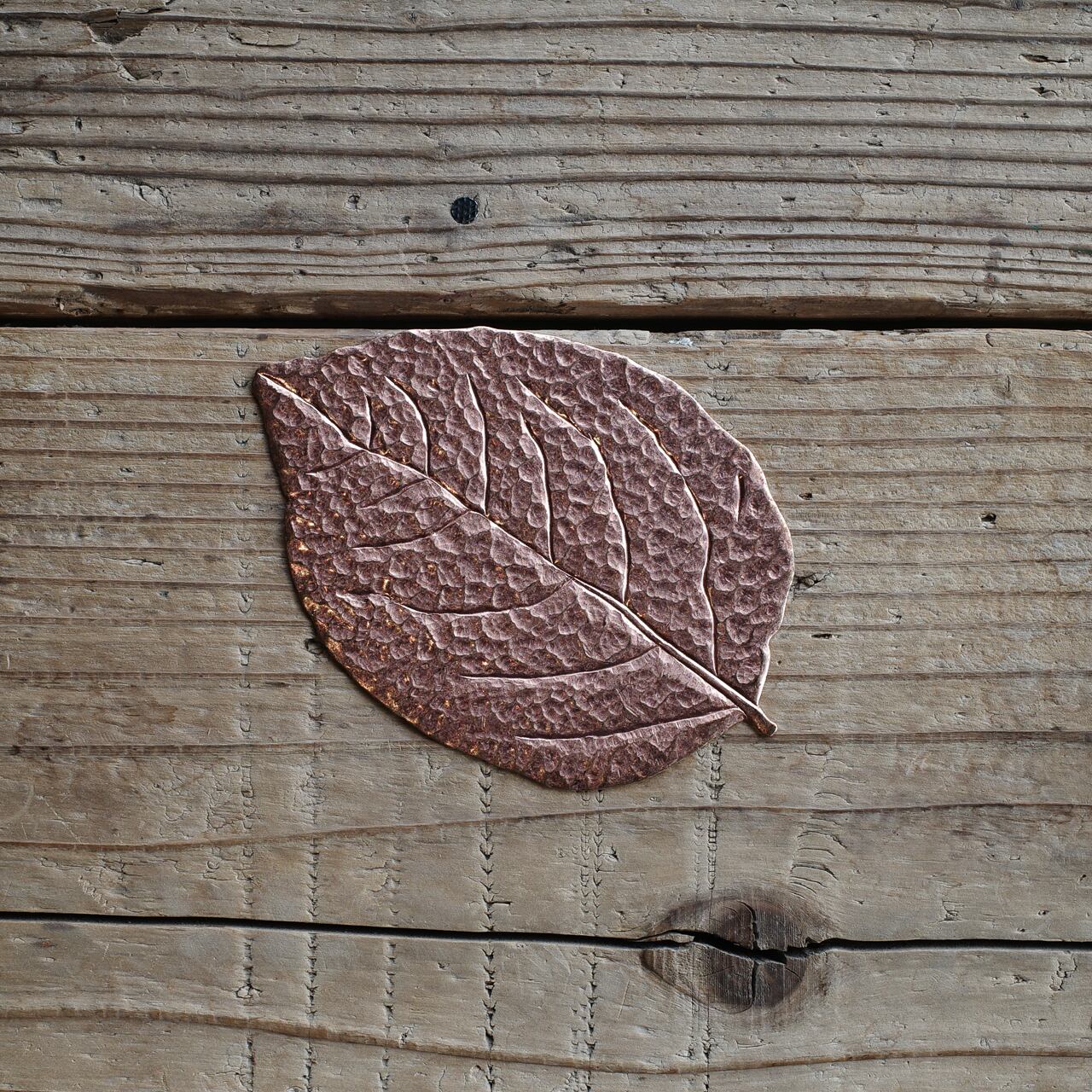 《銅の木の葉のトレイ》LEAF PLATE（COPPER） | PICUS