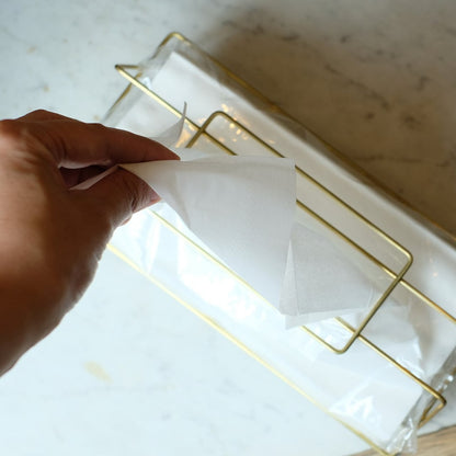 《真鍮製のティッシュディスペンサー》LITA TISSUE CASE| WEST VILLAGE TOKYO