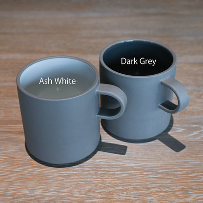 《HASAMI PORCELAIN THE GRAY COLLECTION 【Mug Cup Small/Dark Gray】》| HASAMI PORCELAIN
