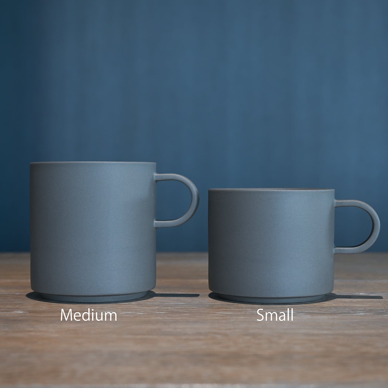 《HASAMI PORCELAIN THE GRAY COLLECTION 【Mug Cup Small/Dark Gray】》| HASAMI PORCELAIN