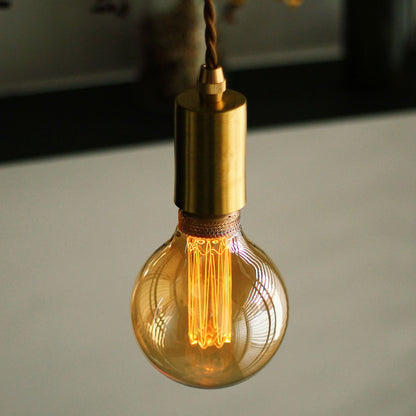 《エジソン球風LEDバルブ・丸タイプ（E26口金用）》NOSTALGIA LED BULB（Gold／Gray）| WEST VILLAGE TOKYO