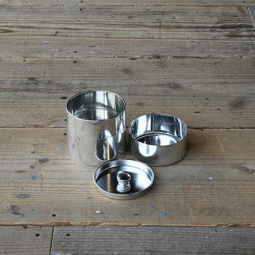 《ブリキ製の丸缶（小）》丸缶（小）| SyuRo