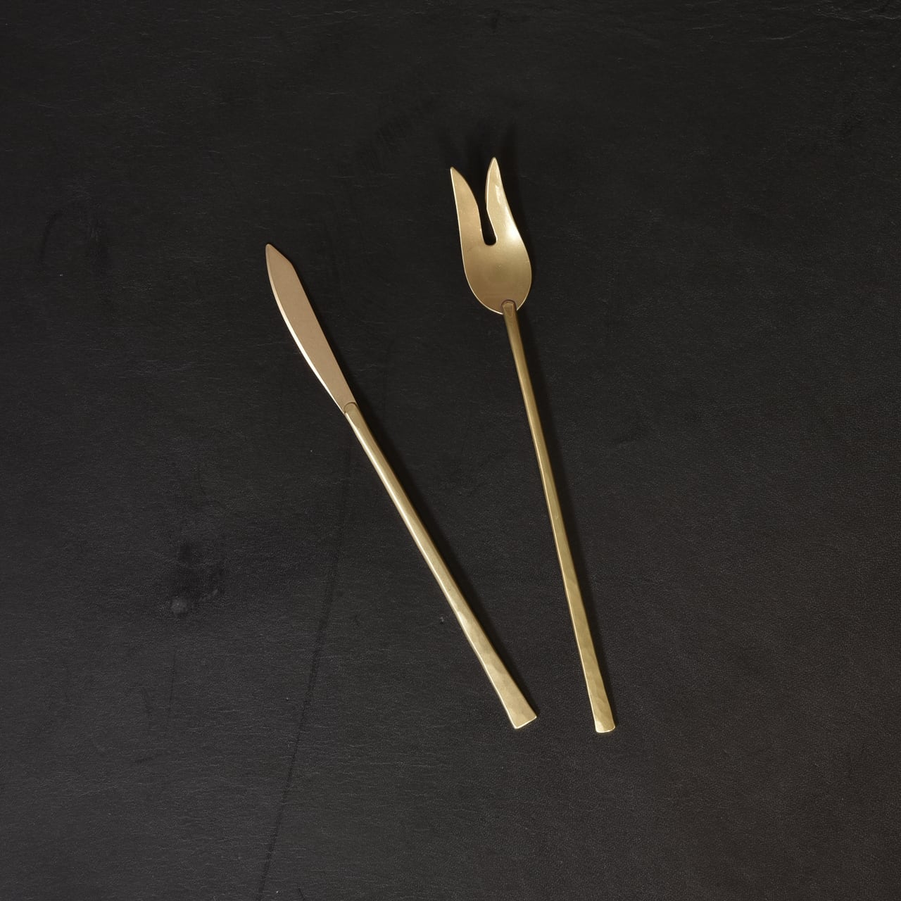 《真鍮のフルーツフォーク》Fruit fork| Lue -handcraft