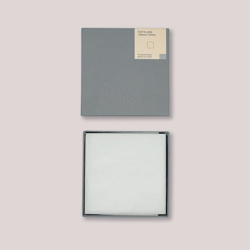 《アレンジ自在 錫のプレート 106×106mm》Ordi tin plate | NAGAE+（ナガエプリュス）