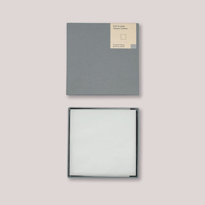 《アレンジ自在 錫のプレート 106×106mm》Ordi tin plate | NAGAE+（ナガエプリュス）