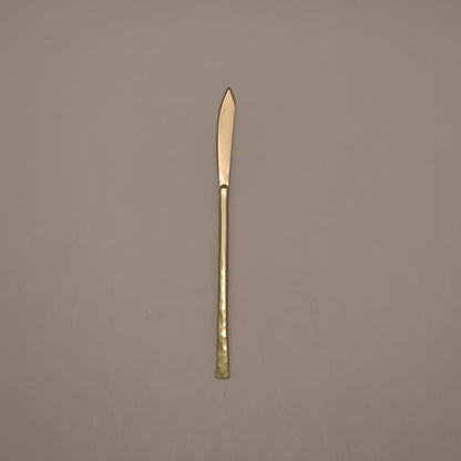 《真鍮の黒文字（デザートナイフ）》Dessert knife | Lue -handcraft