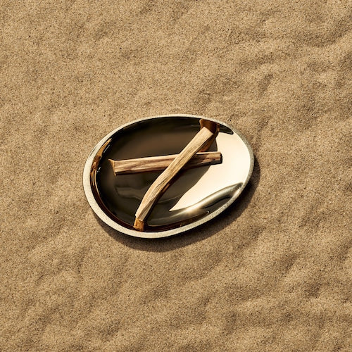 《真鍮鋳物のマルチトレイ※パロサントは付属しません》Abalone shell（アバロンシェル）｜NAGAE+（ナガエプリュス）