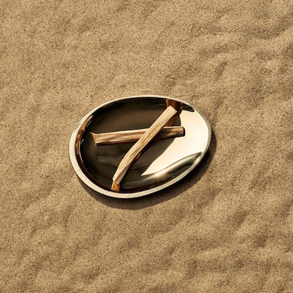 《真鍮鋳物のマルチトレイ※パロサントは付属しません》Abalone shell（アバロンシェル）｜NAGAE+（ナガエプリュス）