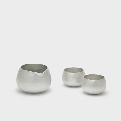 《錫（すず）鋳物製の酒器》片口｜醪音（もろみね） - 銀雅堂