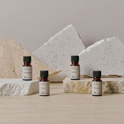 《サンダルウッドベースのアーシーなブレンド精油》Blended Essential Oil Earthy（アーシー）｜NAGAE+（ナガエプリュス）