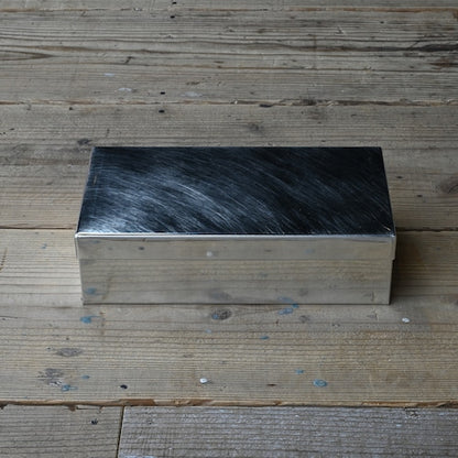 《ブリキ製の角缶（大）》角缶（大）| SyuRo