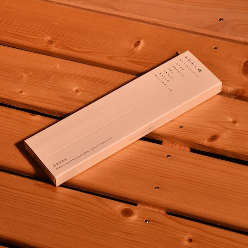 《森の中のサウナをイメージした香りのお香》瞑想用に調香された100%天然素材のお線香 サウナ／森 | ZAF