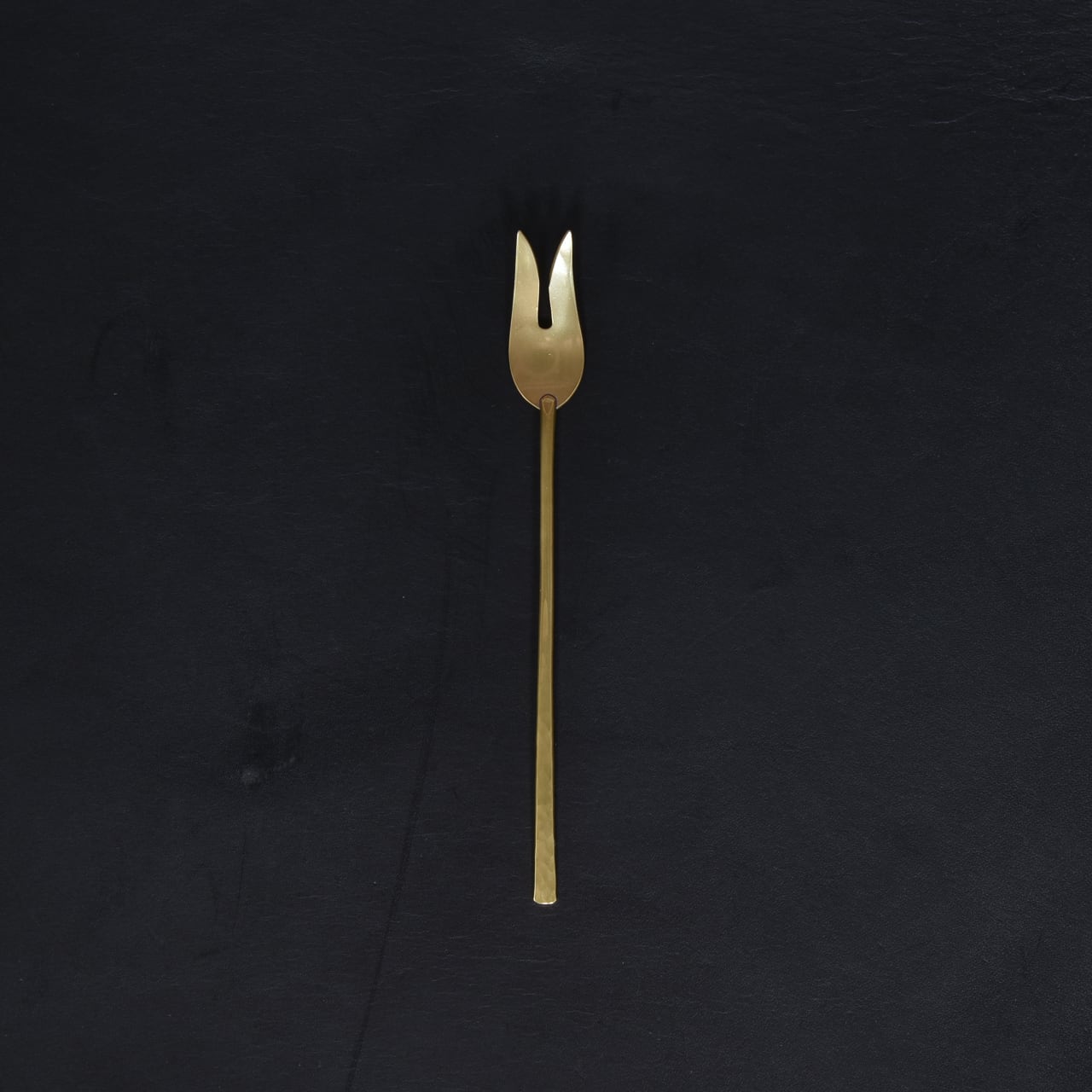 《真鍮のフルーツフォーク》Fruit fork| Lue -handcraft