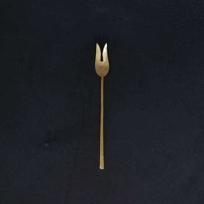 《真鍮のフルーツフォーク》Fruit fork| Lue -handcraft