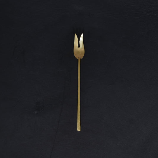 《真鍮のフルーツフォーク》Fruit fork| Lue -handcraft