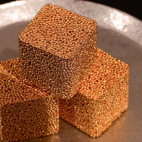 《金属の粒つぶ立方体のアロマディフューザー》 ディフューザー・フレグランスオイルセット| 薫玉堂