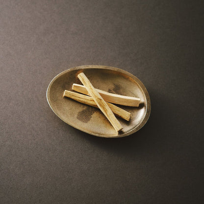 《真鍮鋳物のマルチトレイ※パロサントは付属しません》Abalone shell（アバロンシェル）matte｜NAGAE+（ナガエプリュス）