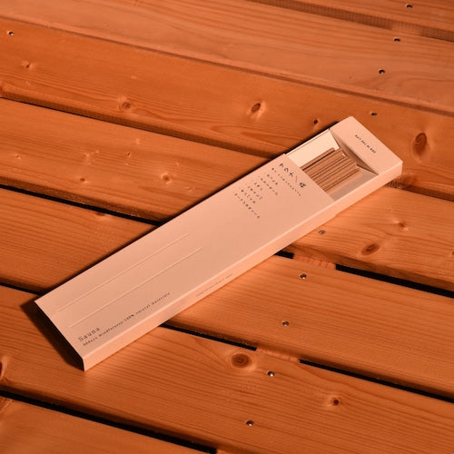 《森の中のサウナをイメージした香りのお香》瞑想用に調香された100%天然素材のお線香 サウナ／森 | ZAF