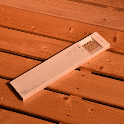 《森の中のサウナをイメージした香りのお香》瞑想用に調香された100%天然素材のお線香 サウナ／森 | ZAF