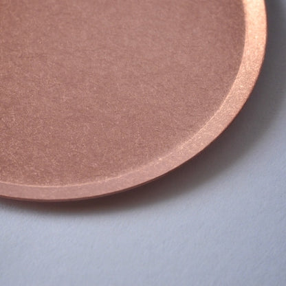 《銅のラウンドトレイ（φ120mm）つや無し｜つや有り》a.278オリジナル
