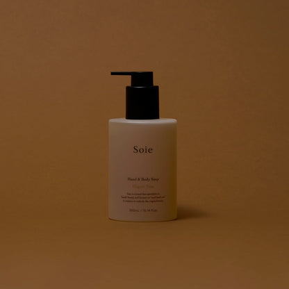 《ハンドケアにフォーカスしたハンドソープ（5種類の香り）》Moist Fragrance Hand & Body Soap（モイストフレグランスハンドソープ）｜Soie